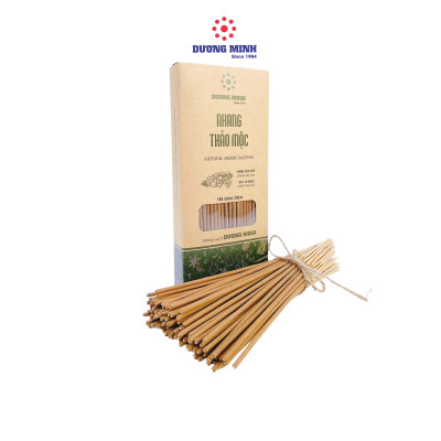 Nhang thơm hương tết xưa - Nhang Thảo Mộc Dương Minh 180cây 30cm nhang sạch 100% thành phần tự nhiên từ các loại thảo dược