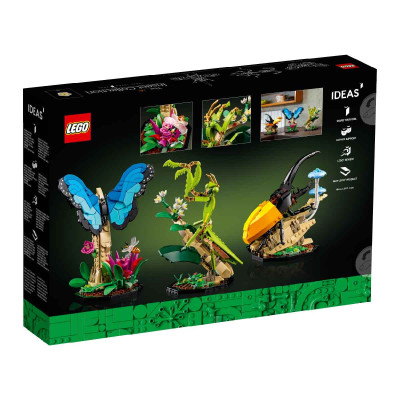 Đồ Chơi Lắp Ráp Bộ Sưu Tập Côn Trùng LEGO IDEAS 21342 (1111 chi tiết)