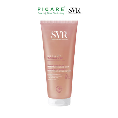 Sữa Rửa Mặt Làm Sạch Và Dưỡng Ẩm, Dành Cho Da Khô, Nhạy Cảm SVR Topialyse Gel Lavant 200ml