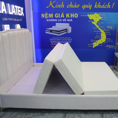 Nệm Bông Ép Aroma Fiber dày 10cm