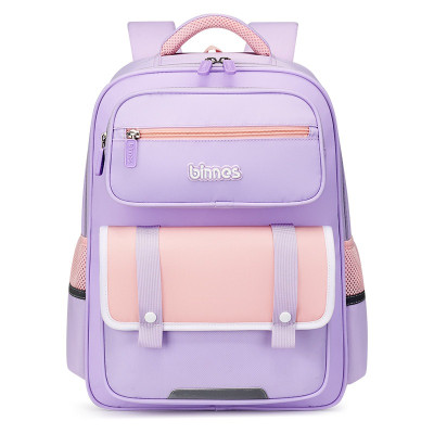 BINBES - BNS-6051L  Balo học sinh Cấp 1 siêu nhẹ, chống gù, chống thấm nước(KT 39x29x15cm), cặp sách học sinh chính hãng