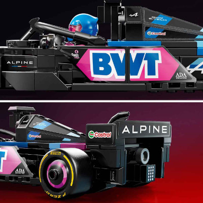 Đồ Chơi Lắp Ráp Xe Đua Bwt Alpine F1 Team A524 LEGO SPEED CHAMPIONS 77248 (258 chi tiết)