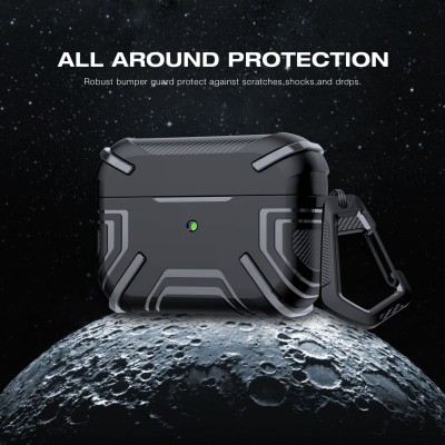 Bao Case Ốp Chống Shock 360 cho Airpods Pro / AirPods 3 / Airpods Pro 2 - Hàng Chính Hãng