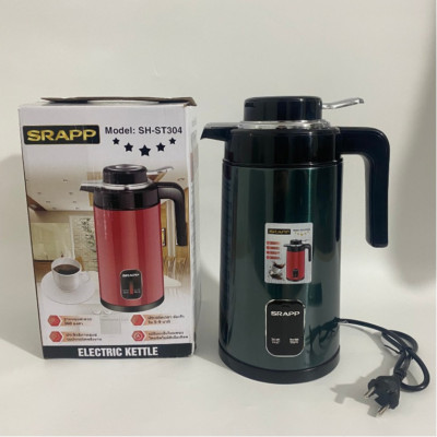 Ấm Siêu Tốc Giữ Nhiệt SRAPP SH-ST304 3L - Màu Ngẫu Nhiên - Hàng Chính Hãng