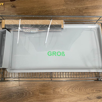Giá xoong nồi tủ dưới inox sơn Nano bảo hành 10 năm không han gỉ thương hiệu Grob