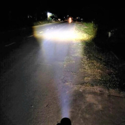 Đèn Trợ Sáng Mini Bi Cầu Mini XP60 Xe Máy - Vỏ Hợp Kim M3MINI, Chip LED Loại Tốt Hàng Cao cấp