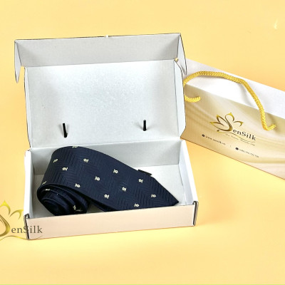 Cà Vạt Cao Cấp Cho Nam SenSilk CAVATS04 – Silk Caravat, Quà Tặng Sếp Nam