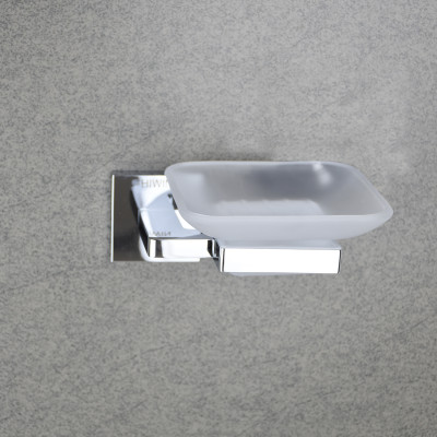 Kệ đựng xà phòng nhà tắm chất liệu đồng mặt gương cao cấp Y-1201A Hiwin