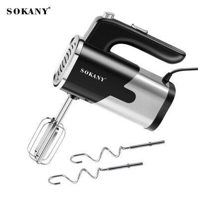 Máy đánh trứng cầm tay SOKANY 800W có 5 tốc độ điều chỉnh chuyên dụng SK-6621- Hàng chính hãng