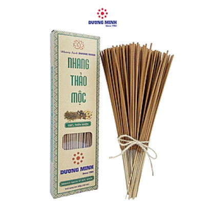 Nhang thơm hương tết xưa - Nhang Thảo Mộc Dương Minh 180cây 30cm nhang sạch 100% thành phần tự nhiên từ các loại thảo dược