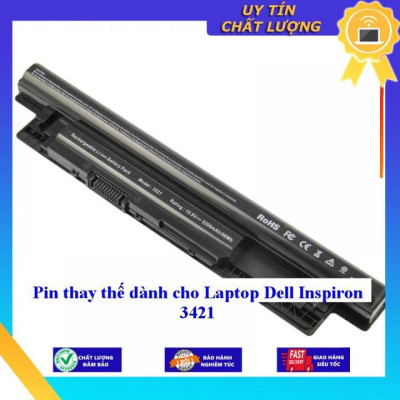 Pin dùng cho Laptop Dell Inspiron 3421 - Hàng Nhập Khẩu  MIBAT777