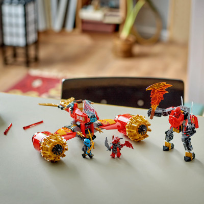 LEGO NINJAGO 71830 Đồ Chơi Lắp Ráp Chiến Giáp Và Xe Chiến Đấu (333 chi tiết)