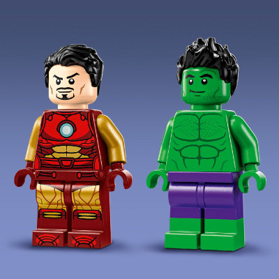Đồ Chơi Lắp Ráp Xe Máy Của Iron Man Và Người Khổng Lồ LEGO SUPERHEROES 76287 (68 chi tiết)