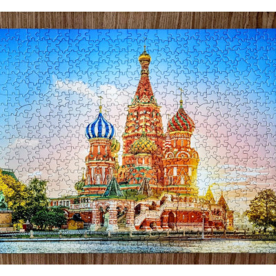 Tranh Xếp Hình Random Cut 750 Mảnh Minh Châu – St Basil