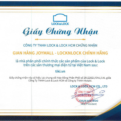 Máy kẹp nướng bánh Bianco LocknLock EJB126IVY, Hàng chính hãng, Làm nóng 2 mặt, Phủ men sứ, có tay cầm - JoyMall