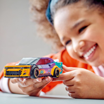 Đồ Chơi Lắp Ráp Siêu Xe NASCAR Next Gen Chevrolet Camaro ZL1 Lego Speed Champions 76935 (328 Chi Tiết)