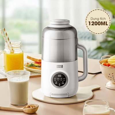 Máy làm sữa hạt đa năng Lebenlang LBL1789, công suất 800W, dung tích 1200ml, tiết kiệm thời gian, bảo hành 2 năm - hàng chính hãng