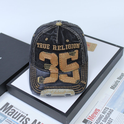 Nón nam, mũ lưỡi trai Ông Địa 35 phối vải jeans form đẹp thời trang đường phố