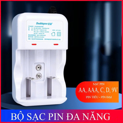 (LOẠI TỐT) Bộ Sạc Pin Đại, Pin 9V, Pin Tiểu Đa Năng Cao Cấp - Tự Ngắt Khi Đầy, Tự Điều Chỉnh Dòng Sạc