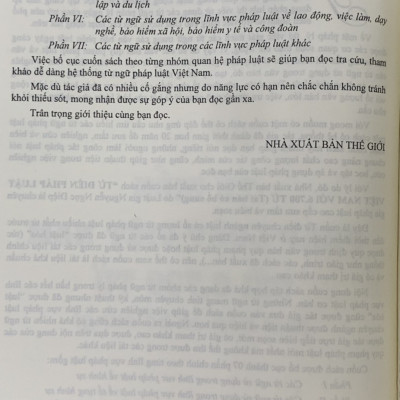 Từ điển Pháp Luật Việt Nam