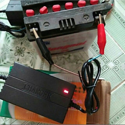 Sạc Ắc Quy Xe Máy Thông Minh 12v: Tự Ngắt Khi Đầy, Điều Chỉnh Dòng Sạc 3 Giai Đoạn