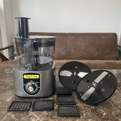 Máy Thái Rau Củ Quả Septree ANS-A5 Thương Hiệu Mỹ Công Suất Lớn 600W, Khay Chứa 7L, Năng Suất Cắt 300kg/giờ, Lát Cắt Mịn, Nhập Khẩu - BẢO HÀNH 1 NĂM, HÀNG NHẬP KHẨU