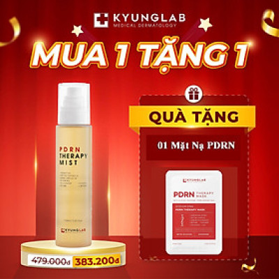 Xịt khoáng dưỡng ẩm Kyung Lab Pdrn Therapy Mist 150ml - cấp ẩm, dưỡng trắng và phục hồi da 