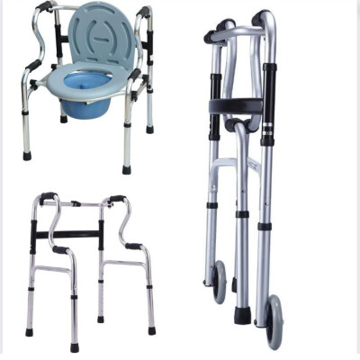 Khung tập đi cho người già có bô vệ sinh đi kèm, chắc chắn, an toàn, gấp gọn khi không sử dụng, chính hãng Nikita