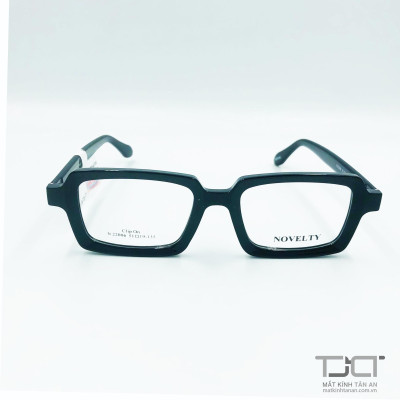 GỌNG KÍNH CẬN PHOM VUÔNG NAM NỮ THỜI TRANG CHÍNH HÃNG NOVELTY N22006