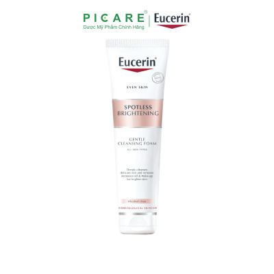 Sữa Rửa Mặt Tạo Bọt Trắng Da Eucerin Utra White Spotless (150g)