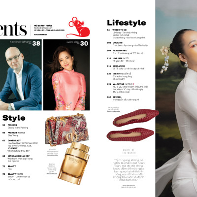 Tạp chí NỮ DOANH NHÂN số 132+133 phát hành T1&2/2020