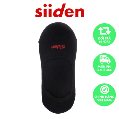 Tất lười nam nữ (unisex) cotton chống tụt gót thoáng khí khử mùi - U4CB001
