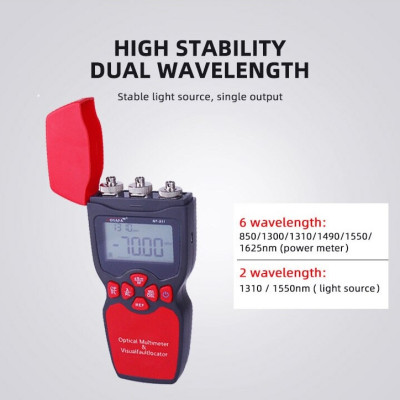 Máy Đo Công Suất Quang 3 Trong 1 Noyafa NF-911C - Hàng Nhập Khẩu