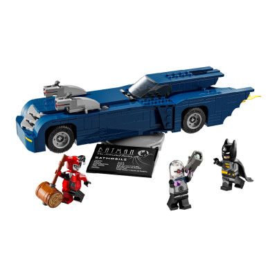 Đồ Chơi Lắp Ráp Siêu Xe Người Dơi Đối Đầu Harley Quinn LEGO SUPERHEROES 76274 (435 chi tiết)