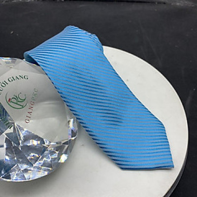 Cà vạt nam bản 8cm Giangpkc calavat xanh biển