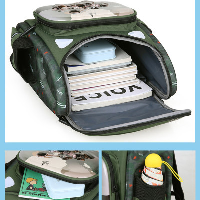 Ba lô học sinh tiểu học, ba lô học sinh vỏ cứng PC phong cách mới  - BEE GEE HS1301