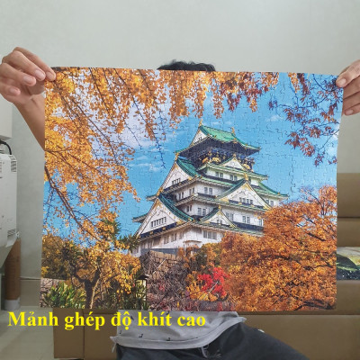 Bộ Tranh Xếp Hình Minh Châu 1000 Mảnh – Tòa Thị Chính Brussels, Bỉ (Kích Thước 50x80cm)