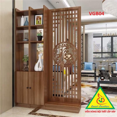 KỆ VÁCH NGĂN PHÒNG KHÁCH , NHÀ BẾP ( 1 VÁCH 2 KỆ) VGB02 