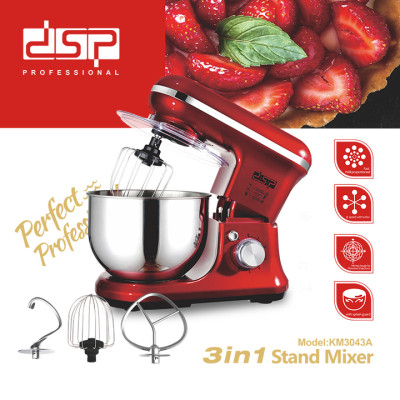 Máy trộn bột, đánh trứng cao cấp DSP KM3043 công suất 1400W tích hợp 6 tốc độ vận hành - Hàng Nhập Khẩu