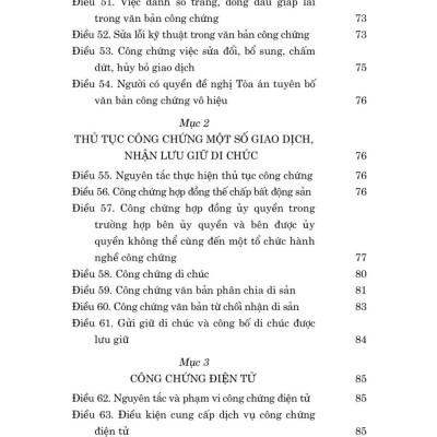 Luật công chứng năm 2024 - bản in 2025
