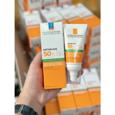 La Roche-Posay - Kem Chống Nắng Làm Đều Màu Da, Kiểm Soát Bóng Nhờn Cho Da Nhạy Cảm  Anthelios XL Tinted Dry Touch Gel - Cream 50ml