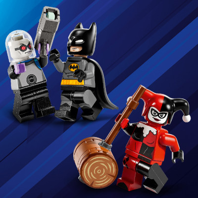 Đồ Chơi Lắp Ráp Siêu Xe Người Dơi Đối Đầu Harley Quinn LEGO SUPERHEROES 76274 (435 chi tiết)