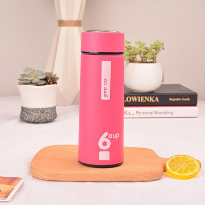 Bình Giữ Nhiệt 6 Oup Lõi Thuỷ Tinh Nắp Inox - Bình Nước Giữ Nhiệt 450ML - Giao Màu Ngẫu Nhiên