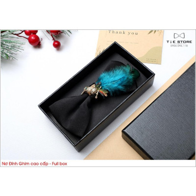 NHIỀU MẪU - Nơ Chú Rể Cao Cấp, Nơ Đính Phụ Kiện Độc Đáo - Full Box