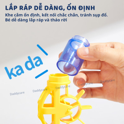 Đồ chơi lắp ghép mô hình mê cung đường bóng cho bé Mideer Track Ball Blocks - Crossing the Maze