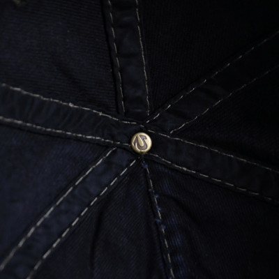 Nón nam, mũ lưỡi trai Ông Địa 35 phối vải jeans form đẹp thời trang đường phố