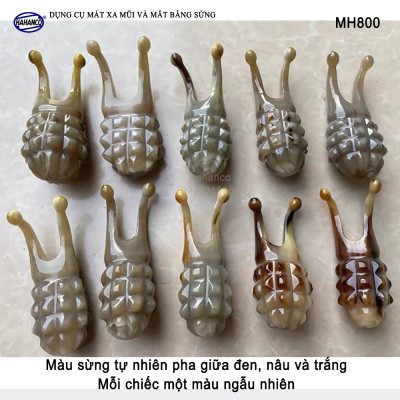 Massage mũi/ mặt 100% bằng Sừng  (MH800) chống nếp nhăn/nâng cơ mặt hiệu quả/lam đẹp da