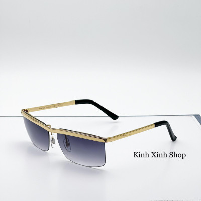 Kính râm Nam Solex Nửa viền sống trâu chống nắng cao cấp cho Nam