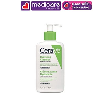 Sữa Rửa Mặt CERAVE Hydrating Cleanser 473ml