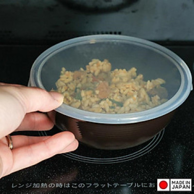 Hộp nhựa dùng trong lò vi sóng Nakaya 480mL - Hàng Nội Địa Nhật Bản